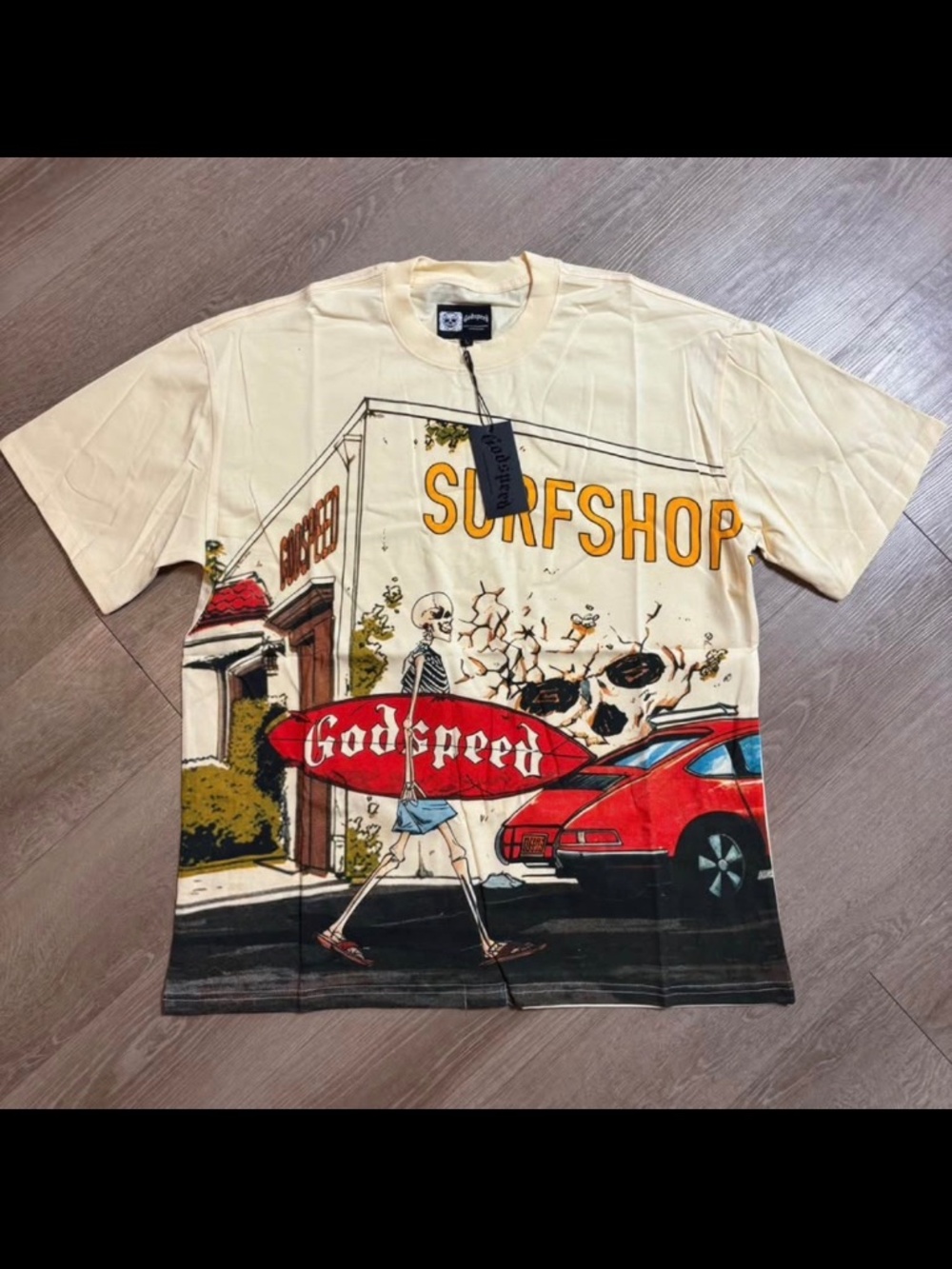 Godspeed Surf Shop Tshirt Size Large